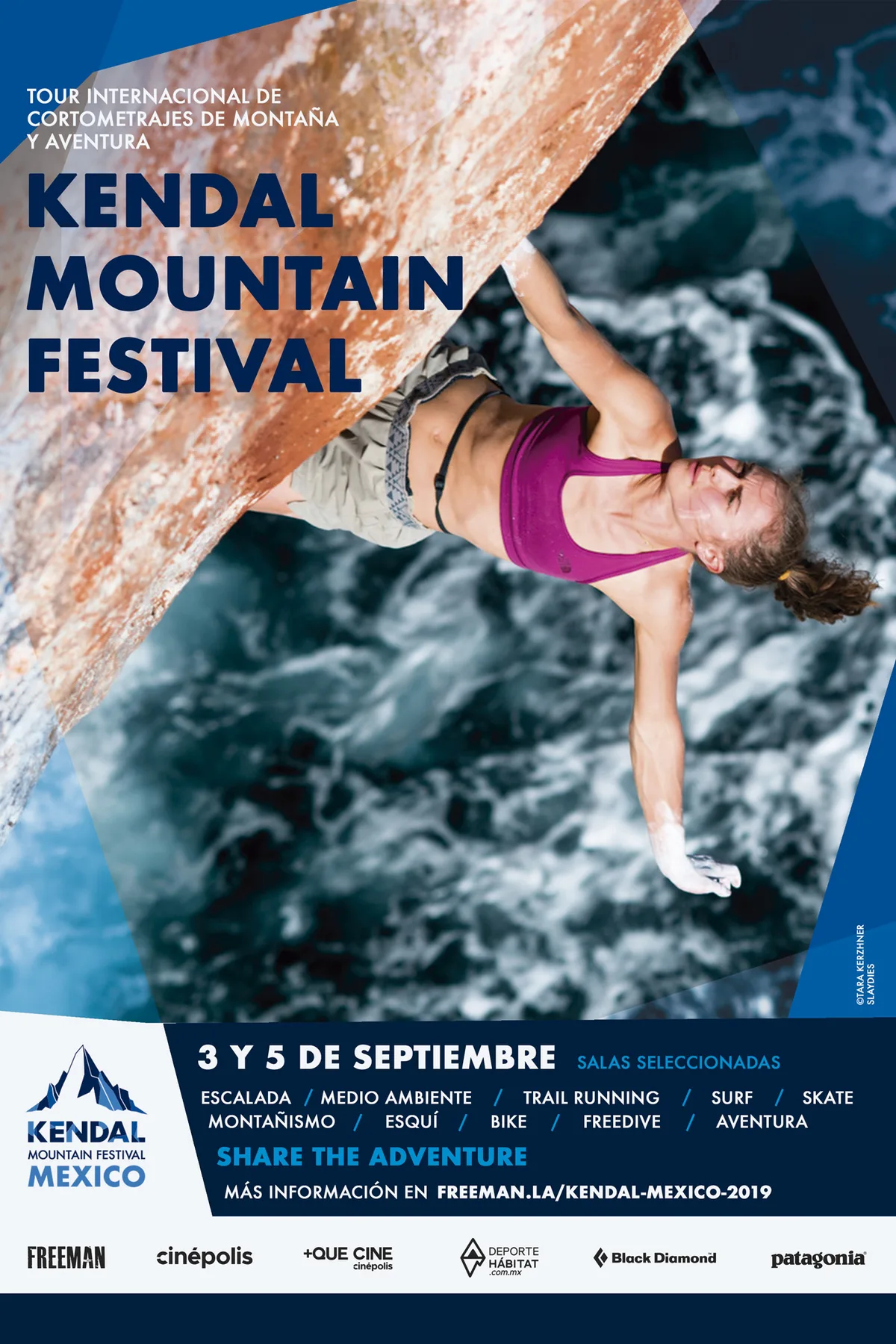 Imagen del archivo de «Kendal Mountain Festival regresa a México el 3 y 5 de septiembre en Cinépolis».