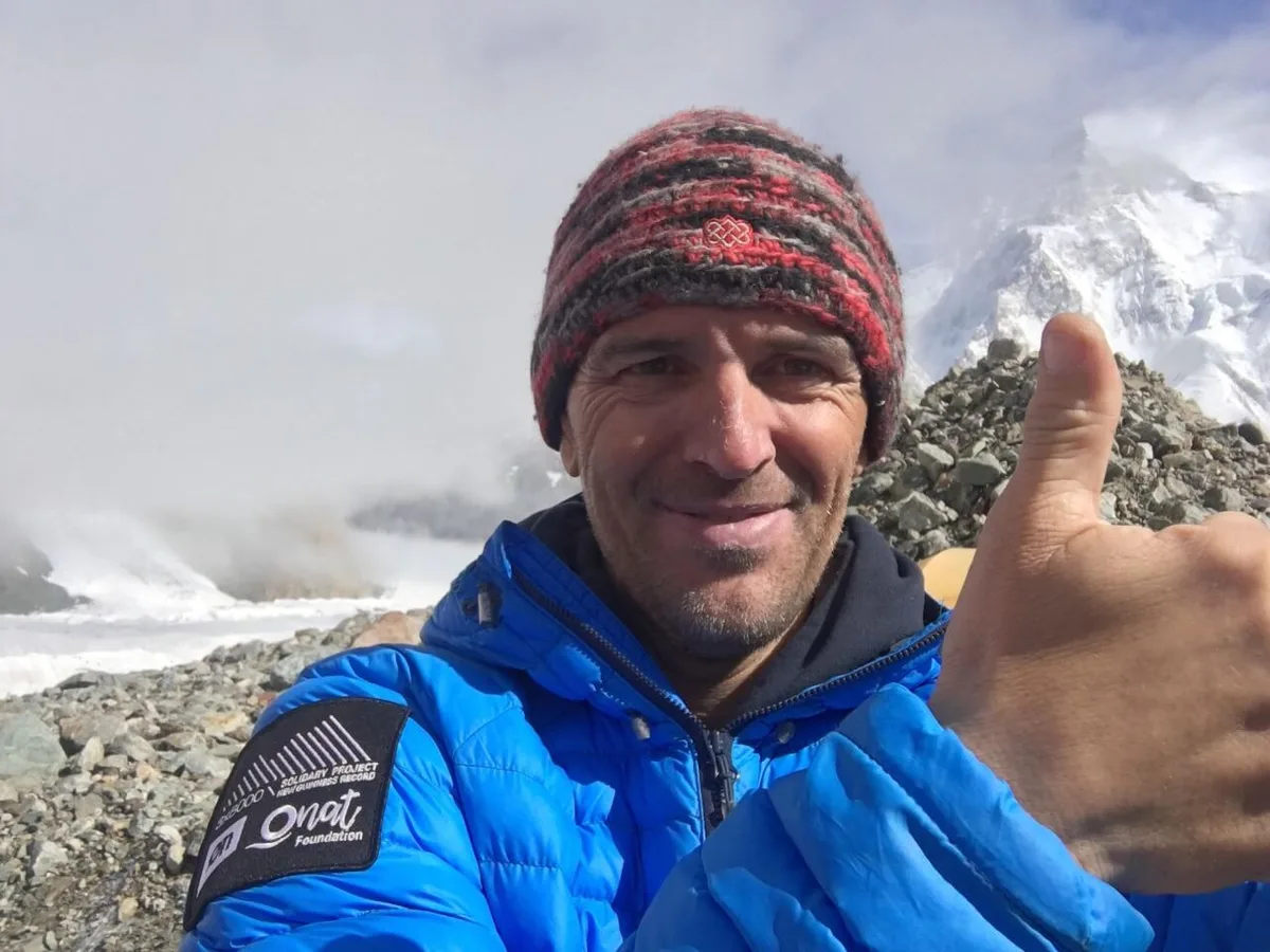 Imagen de portada de «Perfil Sergi Mingote: el máximo esfuerzo hecho alpinista».