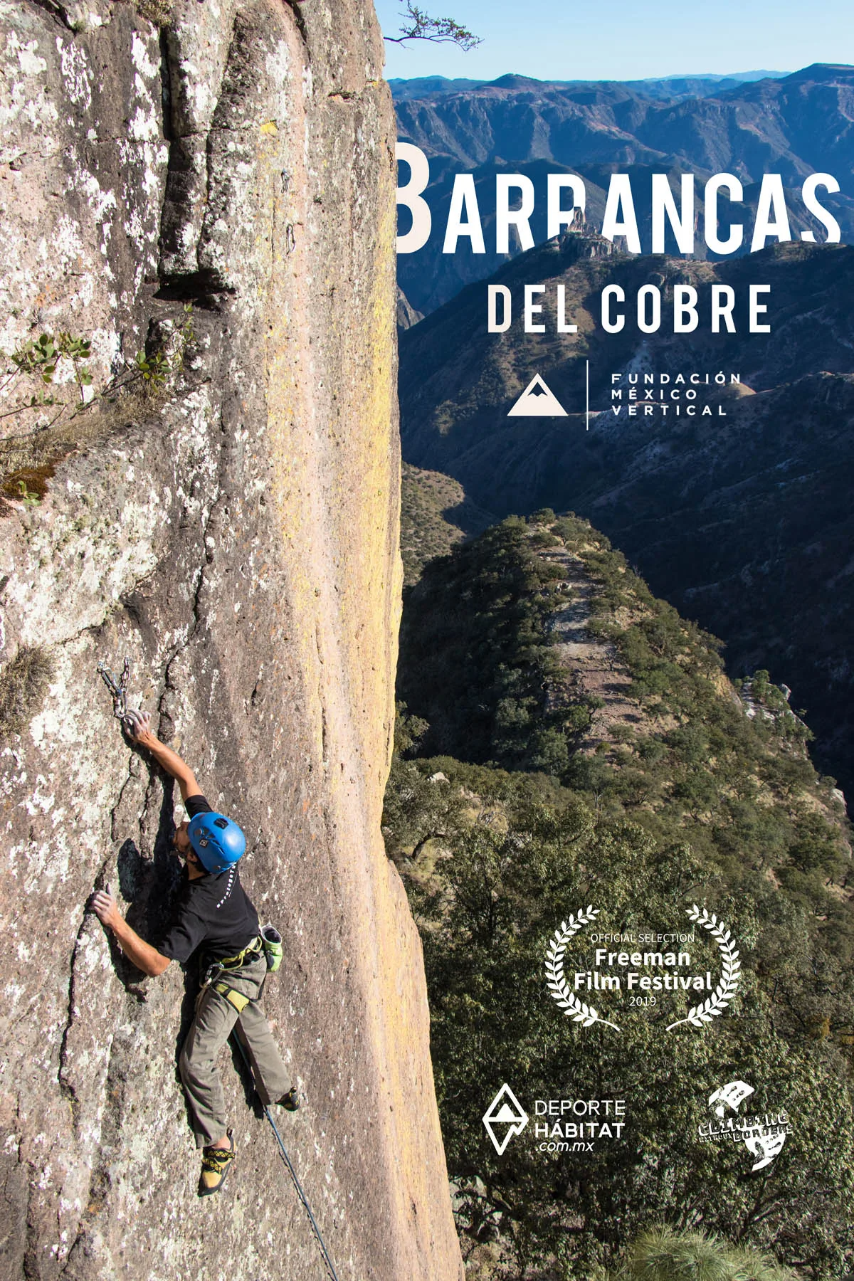Imagen del archivo de «Barrancas del Cobre, documental de la Fundación México Vertical en el FFF19».