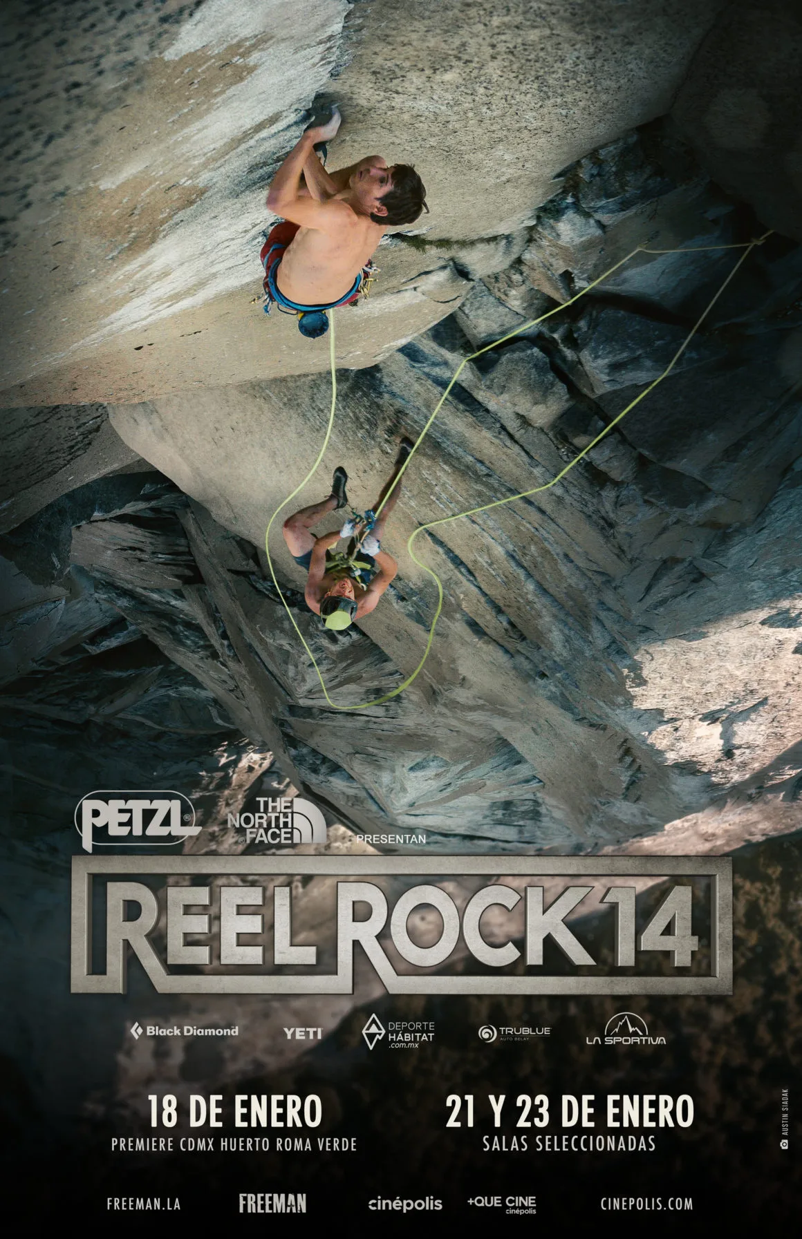 Imagen del archivo de «Semana de la Escalada: Cine y promos previo a REEL ROCK 14 en México».
