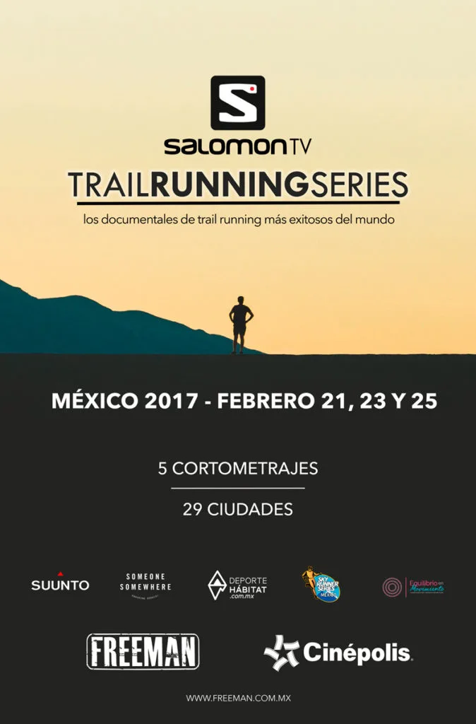 Imagen del archivo de «Salomon TV Trail Running Series 2017… ¡Todos a Cinépolis!».