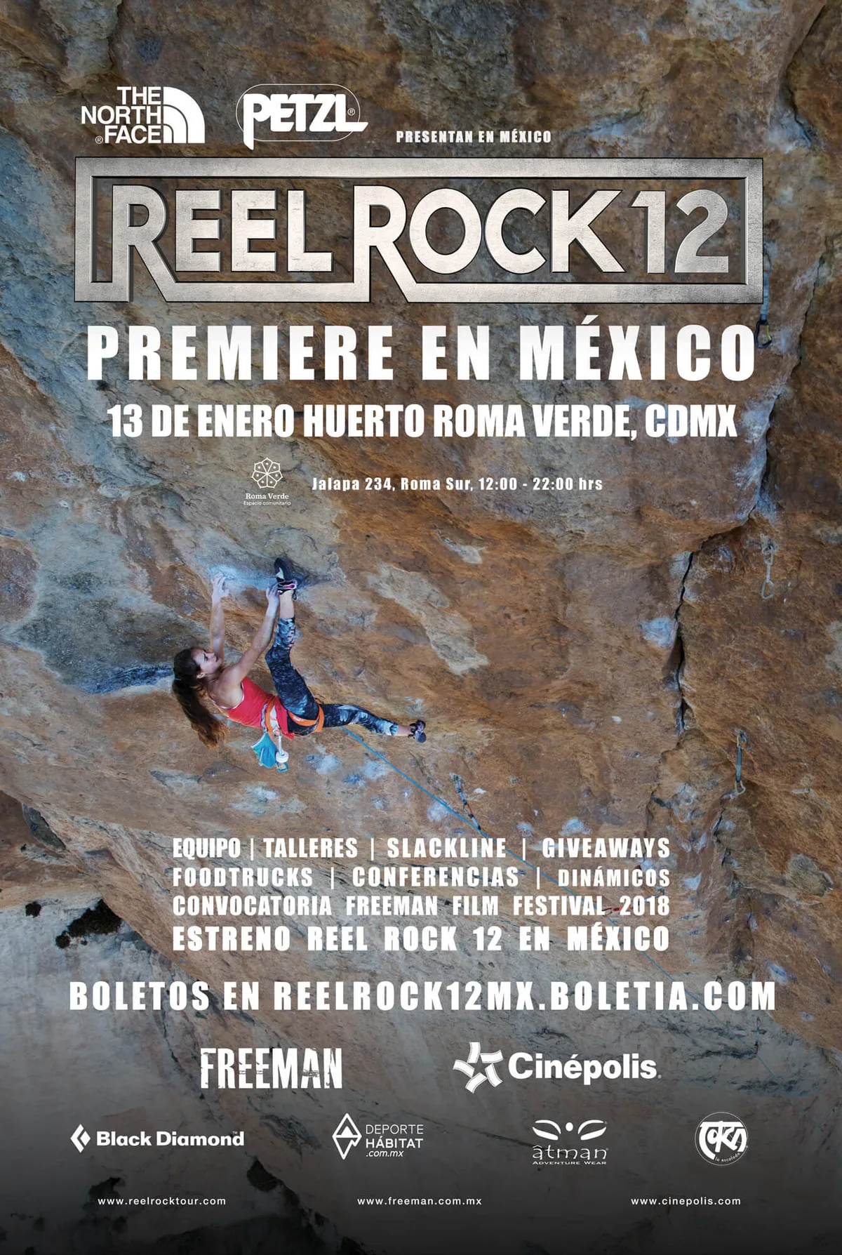 Imagen del archivo de «Reel Rock 12 en México, regresa el mejor cine de escalada del planeta».
